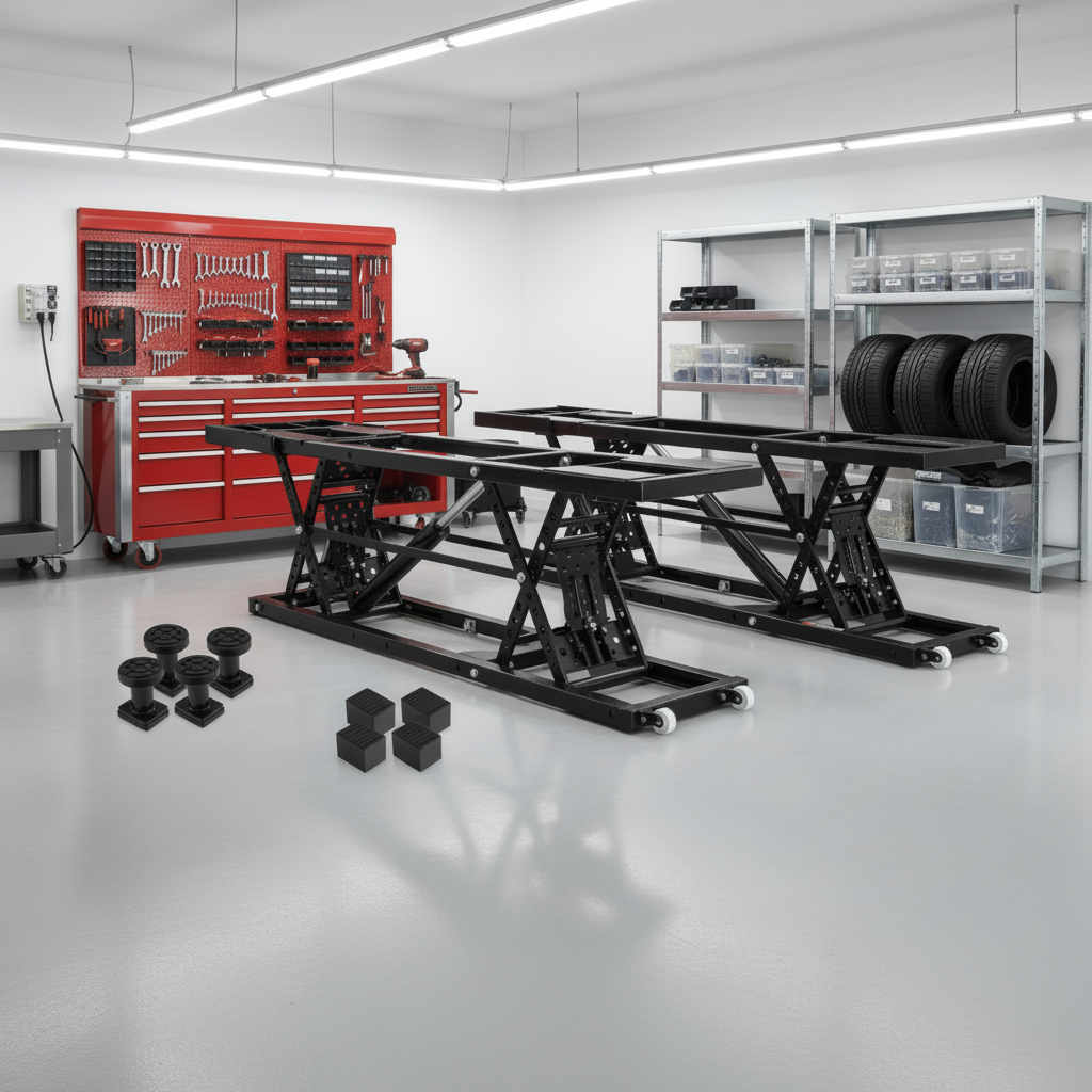 Car Lift, 7,000 LBS Capacity Portable Car Lift, with Extended-Length Plates, 26.8' Max. Height, Heavy-Duty Carbon Steel Truck Lift with 120V Power Unit, Auto Car Jack Lifts for Home Garage Shop